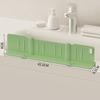 Silicone Sink Splash Guard With Waterproof And Splash-Proof Design, Drain And Storage Tray For Dishwashing And Kitchenware