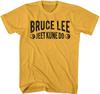 Bruce Lee Jun-Fan Actor Martial Artist Jeet Kune Do Ginger Adult T-Shirt Tee