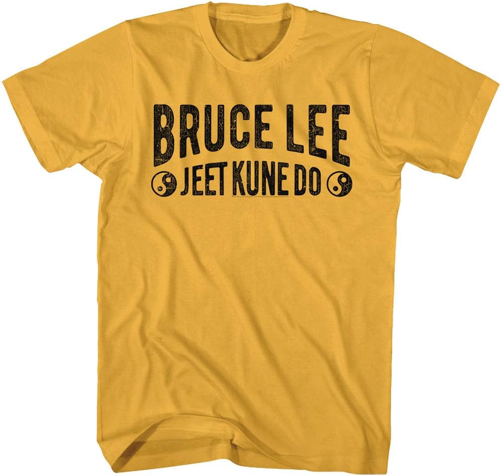 Bruce Lee Jun-Fan Actor Martial Artist Jeet Kune Do Ginger Adult T-Shirt Tee S