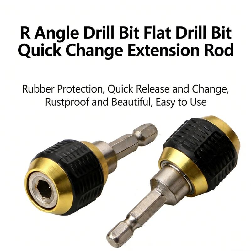 Quick Releases Self Locking Electric Drill Driver Hexagon Shank Extension Rod Suitable for 6.3mm Drill Driver Accessory
