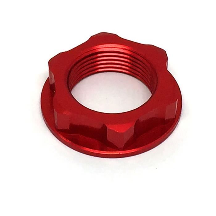 Zeta M24x32-p1.5 H10 Kawasaki Kx 125 04-08 Ze58-2253 Aluminium Steering Nut One Size