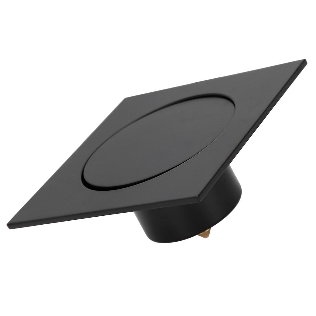 Floor Drain Strainer Pop Up Type for Bathroom Shower Toilet Fast Draining Square AntiOverflow