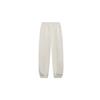 Li Ning Sports Trend Series Letter Print Elastic Cuff Joggers Women Joggers Off-White AKLT020-6