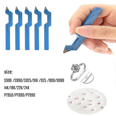 1gab 585 18K PT900 Rokassprādzes auskaru aizdare rotaslietas ražošanas instrumenti metāla tērauda perforators veidņu marķēšanas zīmogs zelta sudrabs