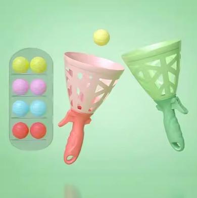 Children'S Docking Launching Throwing And Catching Balls Parent-Child Game Toys Elastic Balls Outdoor Bouncing Ball Sports