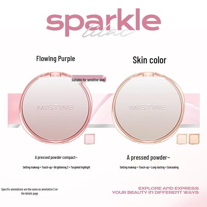 

Mistine 4K Waterproof Oil Control Pressed Powder