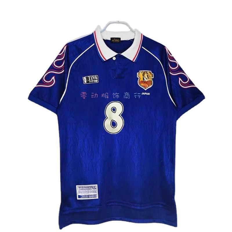 1998 Japan Retro Football Jersey NAKATA 8 Short Long Sleeve Home Away Sportswear