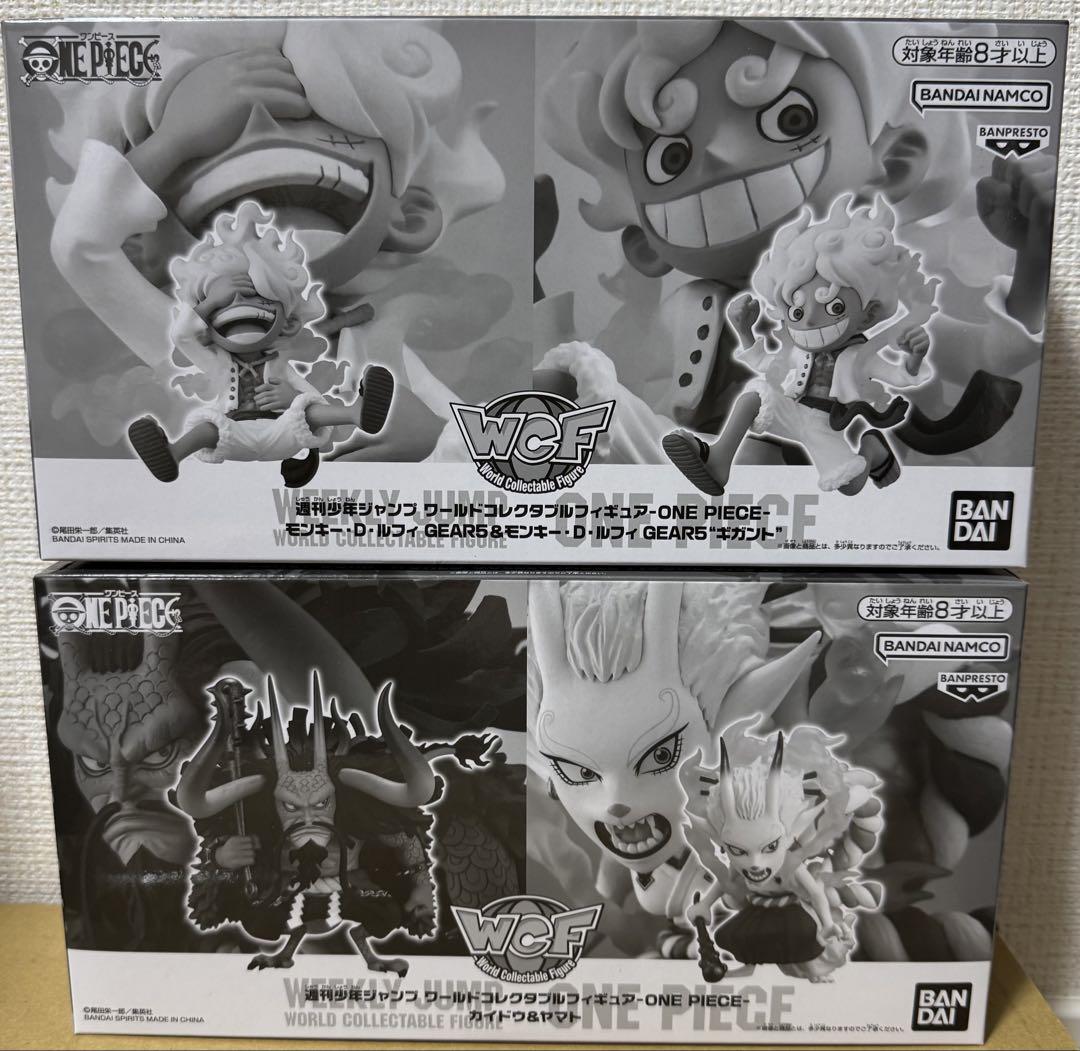 

[USED] One Piece - All Applicants Gift - World Collectible Figure - Gear 5 - Luffy, Nika, Kaido