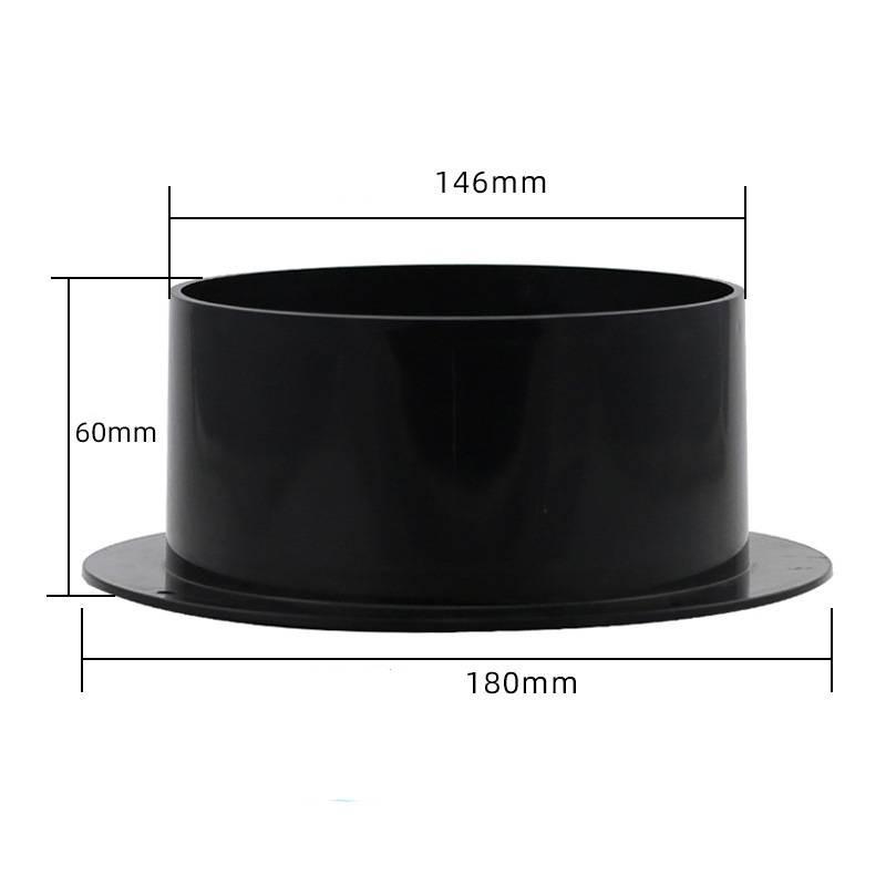 Way Air Two Exchange Abs Flange Tuyere Round Pipe Interface Multi Function Tool