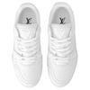 Trainer Leather Low Top Skateboard Shoes Women's White 1AC29O