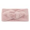 Fitness Sport Headband for Female Wide Turban Knot Hairband Elastic Ear Warmer Headwrap Furry Plush Headband for Yoga