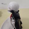 Dark Aesthetic Ornament Halloween Skeleton Decorative Tray, Gothic Storage Tray with Black Cape Red Figurine Bow, Multifunctional Desktop Organizer