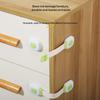 Child Safety Strap Locks, Baby Locks for Cabinets and Drawers, Toilet, Fridge & More, Freezer Latch To Keep Door Closed