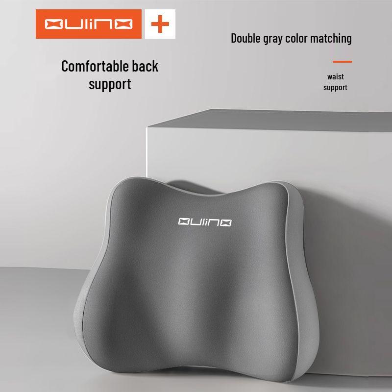 Ergonomický bederní podpůrný polštář pro kancelářskou židli a auto