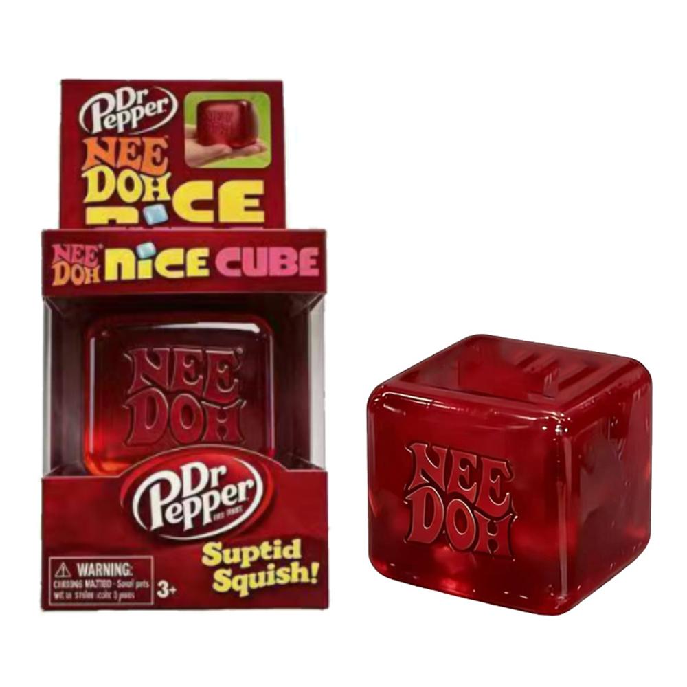 Super popular Schylling Needoh Nice Cube brinquedo sensorial, cubo redutor de aperto e pressão, Fidget espremível limi redutor de pressão