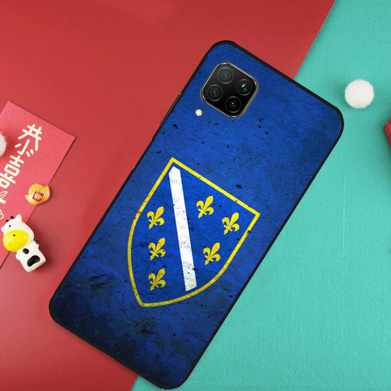 Bosnia and Herzegovina Flag For Huawei Nova 9 10 SE 11 Pro 7i 8i 11i 12i Y73 Y72 Y61 Y91 Y90 Y70 Y60 P30 P40 Lite Case