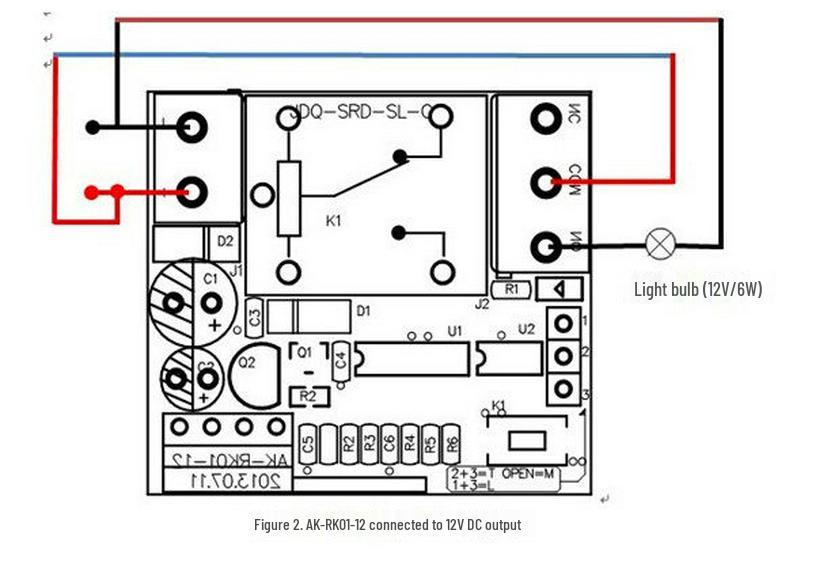 12V Wireless Remote Control Switch & Metal 2-Key Remote for A On/B Off Electric Locks or LED.