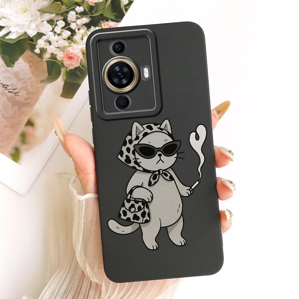 For Huawei Nova 11Pro GOA-AL80 GOA-LX9 Casing For Huawei Nova 11 Pro Case Cover Silicone Fashion Cartoon Cute Funny Painted