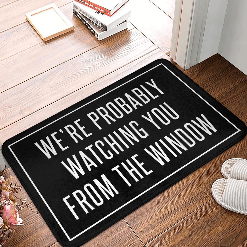 The Neighbors Have Better Stuff Funny Front Door Mat Anti-Slip Indoor Quick Dry Doormat Floor Bath Entrance Rug Carpet