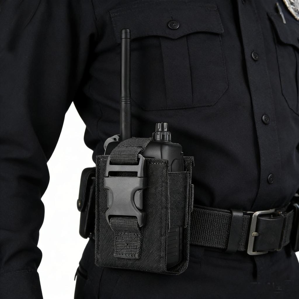 Tactical Walkie Talkie Pouch Oxford Molle Radio Pouch Holder Pocket Portable Outdoor Hunting Sports Waist Bag Interphone Holster