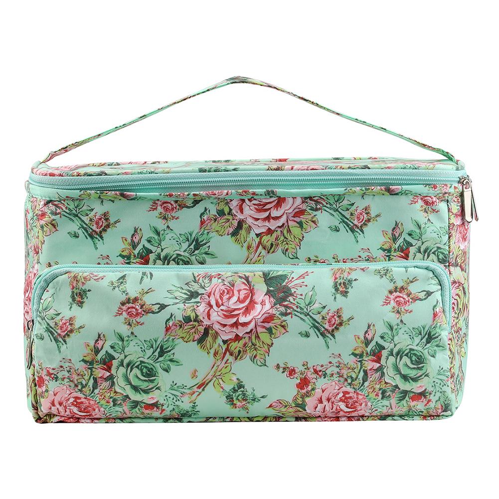 Wool Crochet Storage Bag Oxford Cloth Printing Knitting Needles Yarn Organizer DIY Needlework Sewing Supplies Organizer