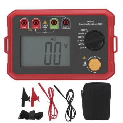 UT502C Insulation Resistance Meter Digital Circuit Leakage Detector Electrical Equipment Test Tool