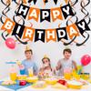 Birthday Party Decorations, Banners, Triangular Flags, Honeycomb Balls, Backgrounds, Walls, Desktops