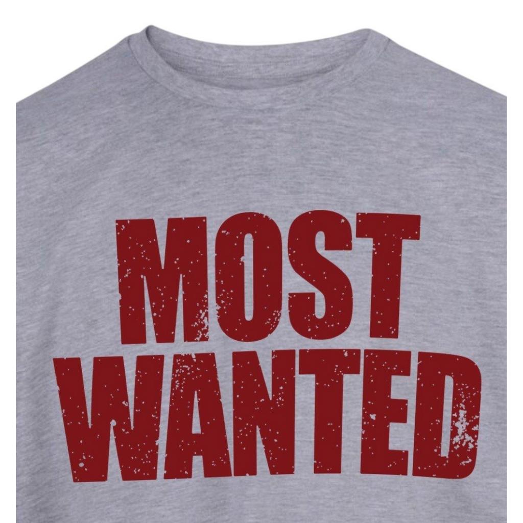 AWD Unisex Adult Most Wanted T-Shirt