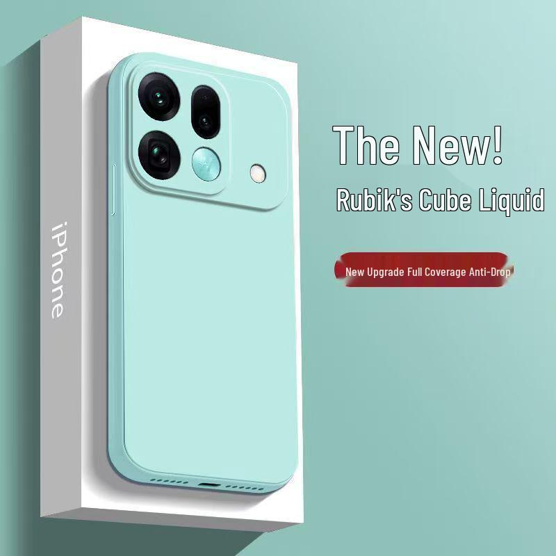 Oppo Find X9S Pro Solid Color Liquid Silicone Drop-proof Case