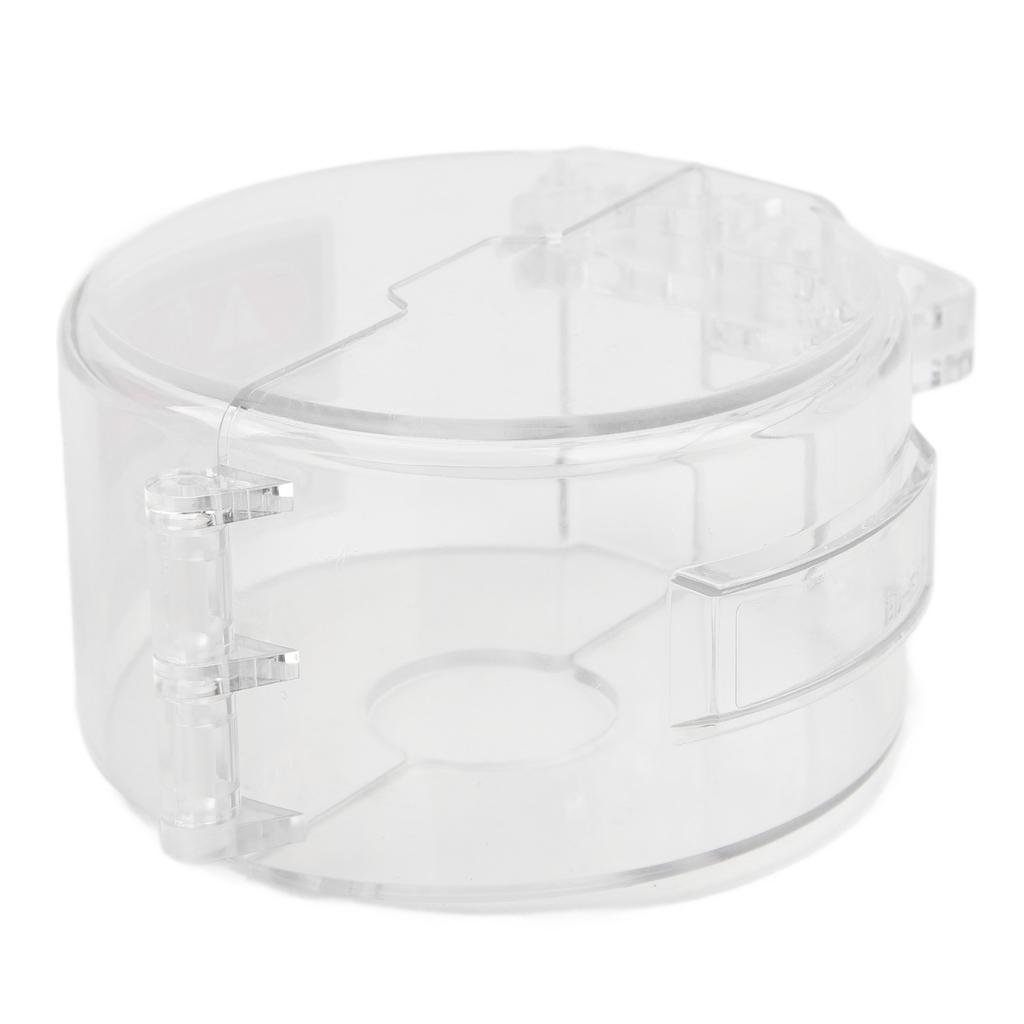 Schieberabsperrung Transparent 4 Loch Schutzabdeckung für Ventilhahnabsperrung für Elektro