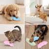 TPR Material Pea Dog Chew Toy Pea Shaped Flexible Texture Dog Molar Stick Safe Bite Tough Interactive Dog Toy Teeth Cleaning