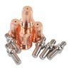 10Pcs Welding Gun Accessory Copper MIG Welder Electrode MAG Cutter Nozzle 1.1mm for PT60
