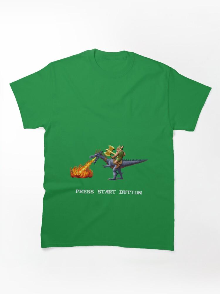 Golden Axe Golden Axe Pixel Style- Retro Dos Game Fan Shirt 2 Classic T-Shirt