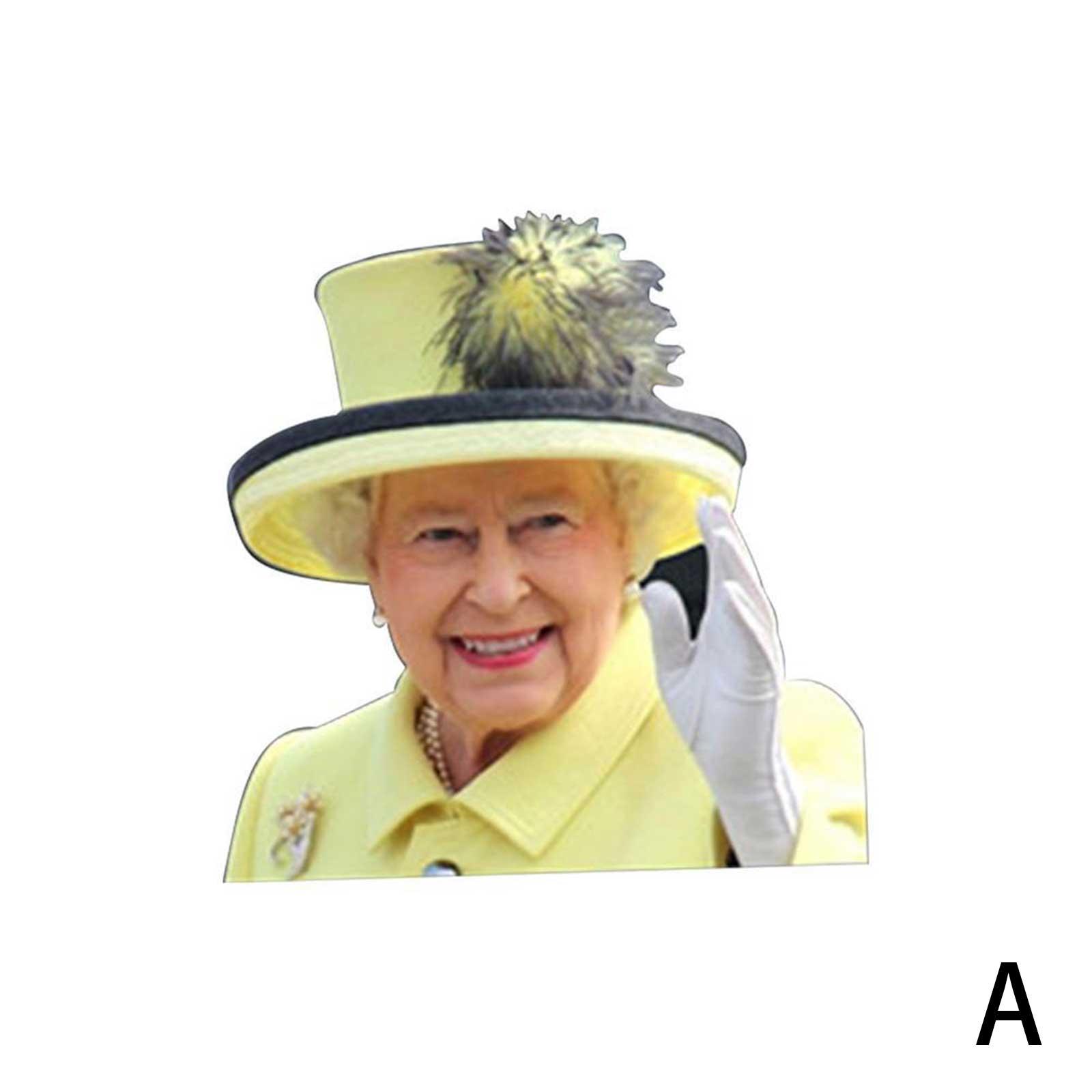 

Наклейка на вікно автомобіля Королева Наклейка на автомобіль Королева Єлизавета - Наклейки на автомобіль Королева Англії Водонепроникна Персоналізована Декорація на автомобіль