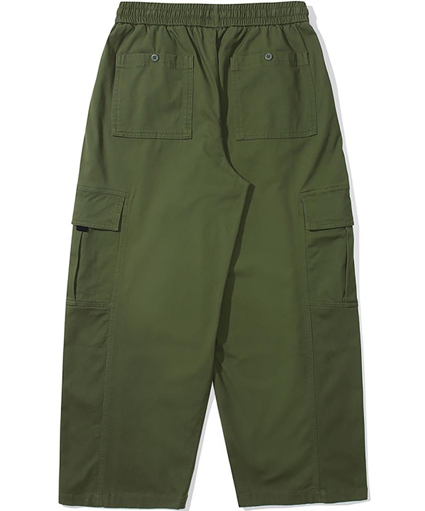 COLUMBIA UNIVERSITY M-Label Wide-Fit Cargo Pants Hunter Khaki