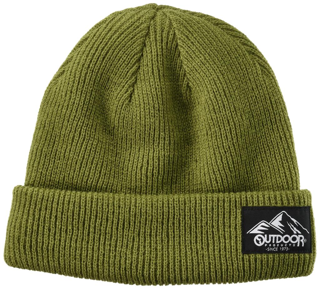 Outdoor Products Knit Cap with Fleece Sizes Lining, 492-0062, Green, 57-59cm