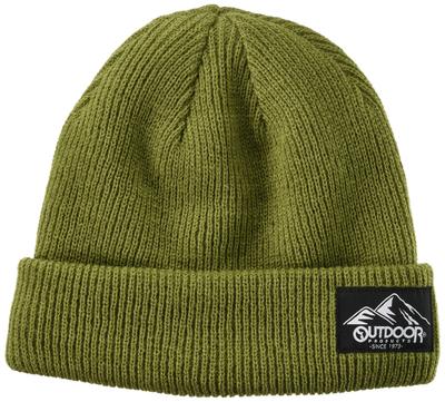 Outdoor Products Knit Cap with Fleece Lining, 492-0062, Green, Sizes 57-59cm