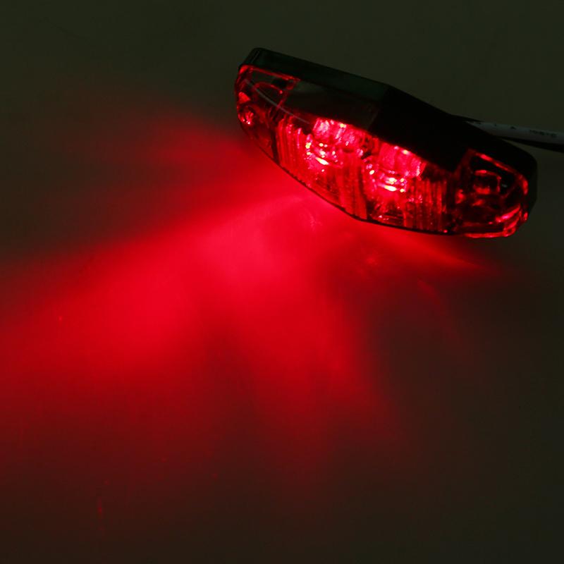 LED Clearance Marker Light Waterproof Tail Side Signal Lamp for Truck Trailer RV 12V
