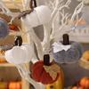 Handmade Knitted Pumpkin For Farmhouse Thanksgiving Harvest Festival Decoration Autumn Artificial Pumpkin Ornament Kids Gift