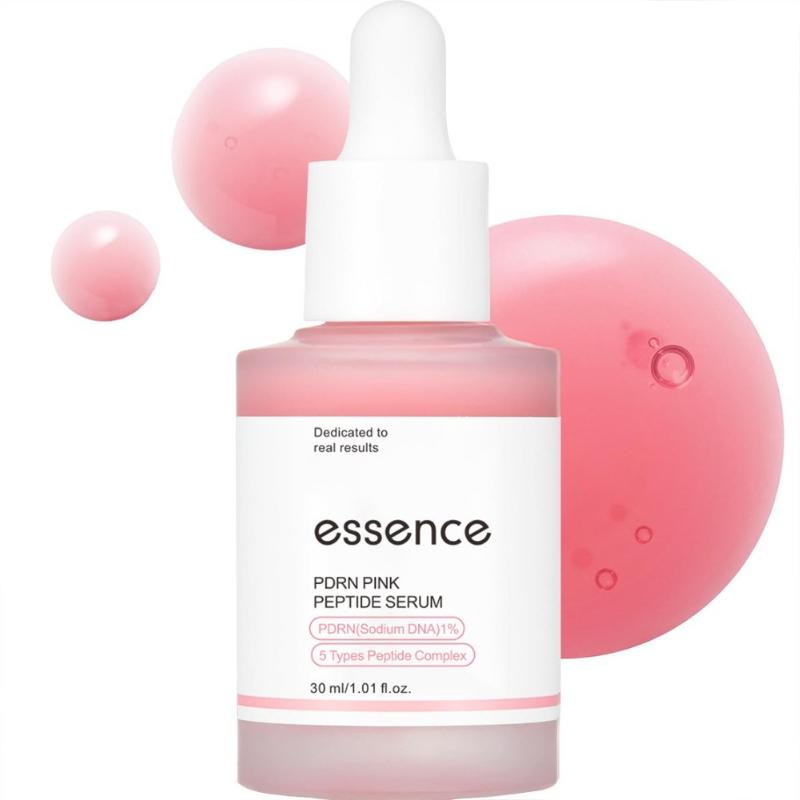 2pc PDRN Pink Peptide Facial Serum, Hydrating Repair Brightening Nicotinamide Skin Care Essence 30ml 2pc