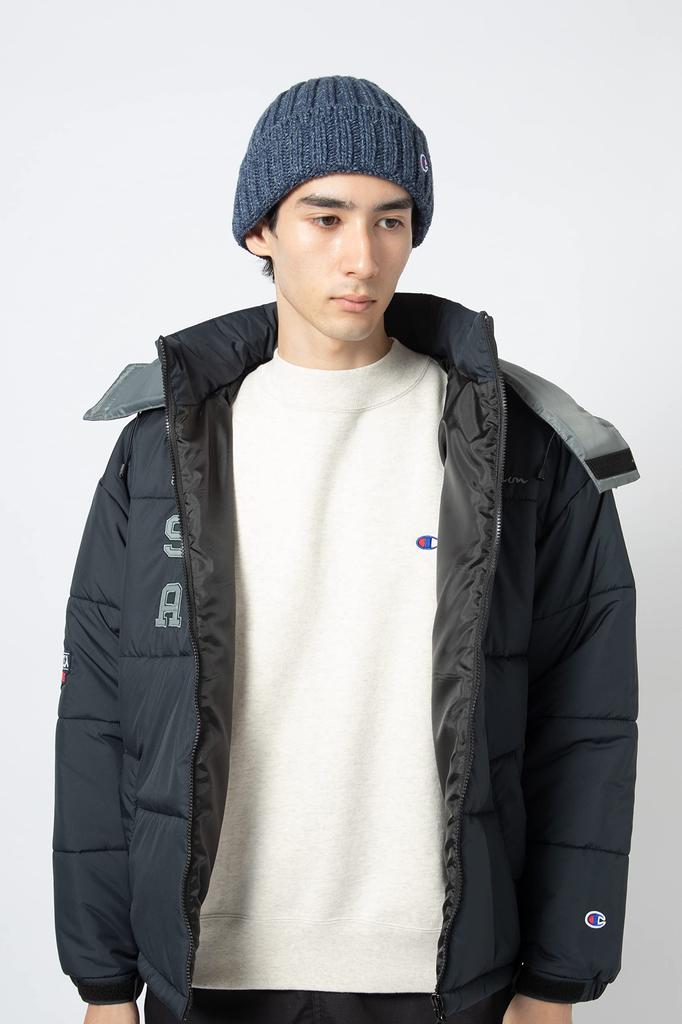 Champion Knit Cap WHOLEGARMENT Made In Japan 492-1011 Mustard Free Size 57-59 Cm Unisex Beanie Winter Hat