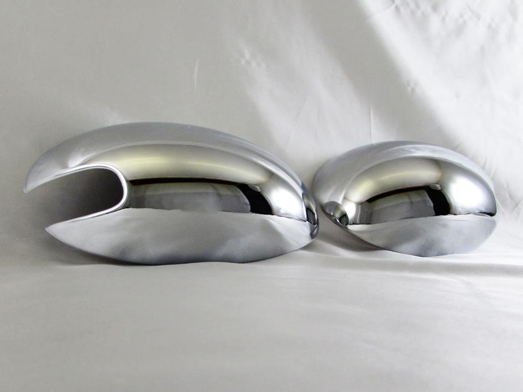 BRIGHTZ Chrome Door Mirror Covers for Alto Lapin LC HE33S HE33 HE E33 33 LC Alto Lapin [MIR-SID-342]