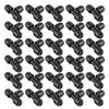 30 Pcs 1/4 Inch Drip Irrigation Tee Fittings for Garden Greenhouse Use