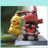 Marvel Deadpool Pikachu Figur Niedliche Sammlerfigur PVC Spielzeug Für Fans Von Anime Und Marvel Charakteren