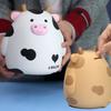 Anti-fall Cow Piggy Bank High Capacity Cute Money Jar Funny Cow Money Box  Children's