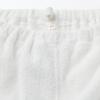 MUJI Kids Wearable Handtuch Pile Kurzarm Room Wear Set Unisex Kinder FE0HOA4S Weiß Kinder Doppelseitig 120-130