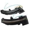 1Pair For VW T-ROC T-corss 2018-2020 Dynamic LED Turn Signal Blinker Mirror Flasher Light For Skoda Octavia Mk3 A7 5E 2012-2018