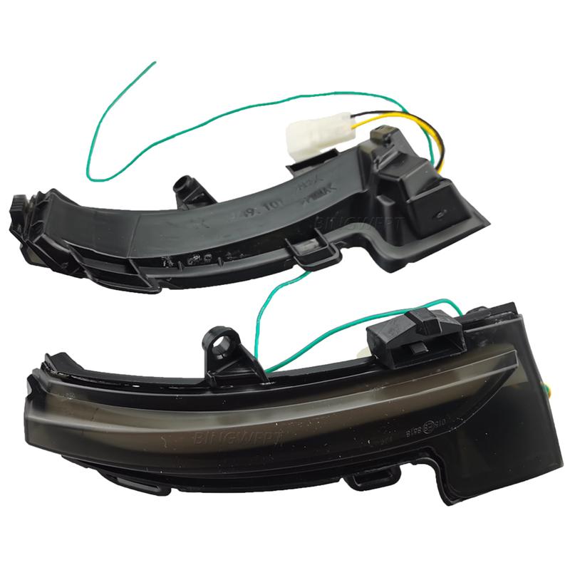 1Pair For VW T-ROC T-corss 2018-2020 Dynamic LED Turn Signal Blinker Mirror Flasher Light For Skoda Octavia Mk3 A7 5E 2012-2018