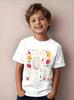 T-shirt per Bambini Ragazzi e Ragazze 7° Compleanno Ho 6 Anni Ora 7 Anni Stampa 67 Comoda Girocollo Top Casual