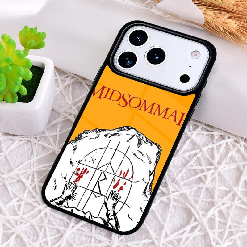 

Midsommar Poster Shockproof Phone Case for iPhone 17 Air 16e 15 11 12 14 13 Pro Max Cover Coque iPhone 14 Pro Max